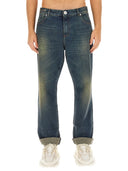 Balmain Jeans In Denim