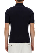 Balmain polo med logo patch