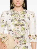 Zimmermann Halliday Langes Blumenkleid