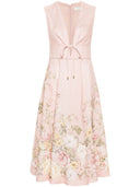 Zimmermann Waverly Plunge Midi Dress