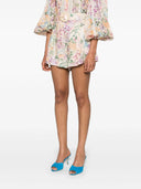 Zimmermann Halliday Tuck Shorts