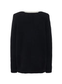 Alessandra Rich Oversized Alpaca Knit Cardigan