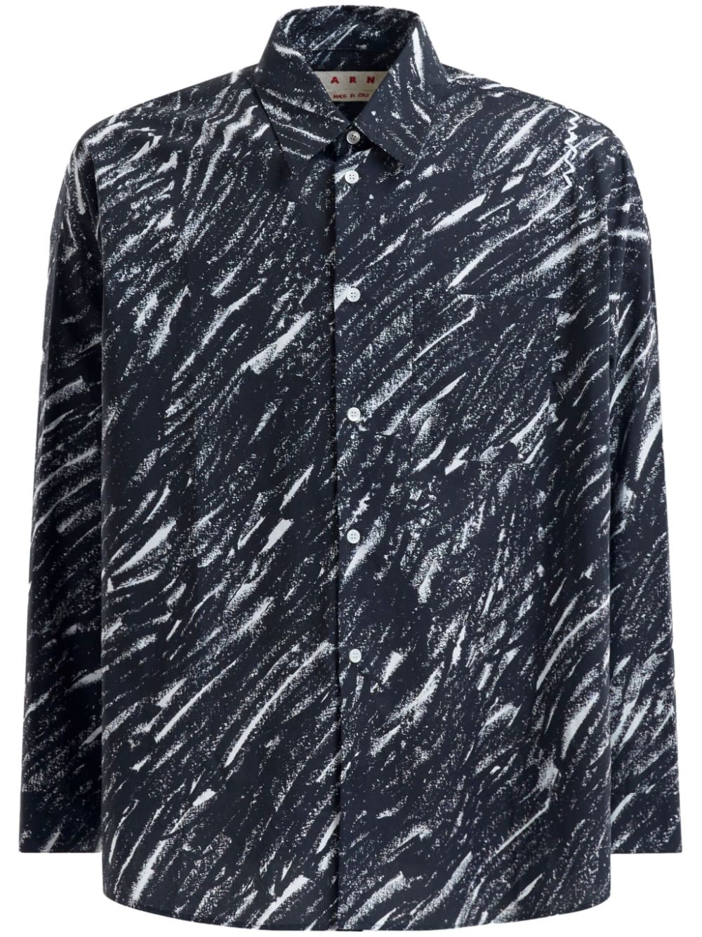 Marni Sketch Style Print Shirt