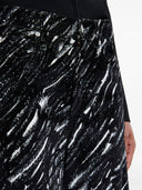 Marni Wide Leg Trousers With Graphic Print