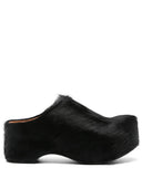 Marni Leather Sabot With Platform Sabot