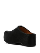 Marni Leather Sabot With Platform Sabot