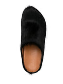 Marni Leather Sabot With Platform Sabot