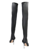 Casadei Lab+Bla.Zinc Boot. Black