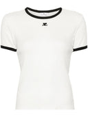 Courreges T-shirt avec application