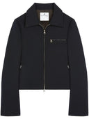 Kurtka Courreges z haftem logo