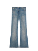 Courreves 70`s Denim Bootcut Hosen