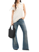 Courreves 70`s Denim Bootcut Hosen