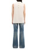 Courreves 70`s Denim Bootcut Hosen