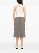 Courreges Ribbed Top With Embroidery