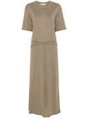 Lemaire T -Shirt -Kleid mit Gürtel