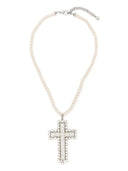 Alessandra Rich ketting met Crystal Cross
