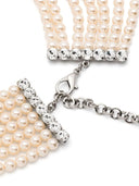 Alessandra Rich Necklace With Crystal Cross