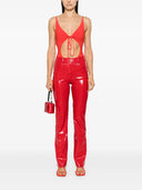 Norma Kamali High Waisted Flared Trousers