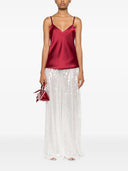 Norma Kamali High Waisted Flared Trousers