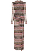 Missoni Long Dress With Cut Out Detail