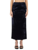 Falda larga fendi