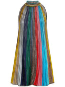 Missoni Pleated Sleeveless Midi Dress