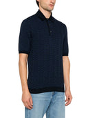 Missoni Polo Shirt With Wave Pattern