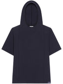 Courreves Kapuzen -T -Shirt