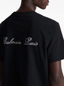 Balmain T Shirt With Embroidery