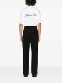 Balmain T Shirt With Embroidery
