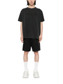 Balmain t -shirt met vintage Balmain -borduurwerk