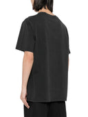 Balmain t -shirt met vintage Balmain -borduurwerk