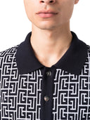 Balmain Polo Shirt With Print