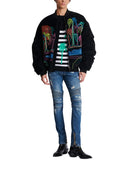 Balmain Skinny Jeans mit abgenutzter Wirkung