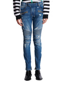 Balmain Skinny Jeans mit abgenutzter Wirkung
