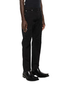 Balmain Tapered Trousers With Patch