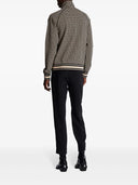 Chaqueta de bombardero Balmain con monograma Jacquard