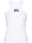 Top cisk Balmain con monogramma PB