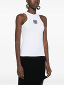 Top cisk Balmain con monogramma PB