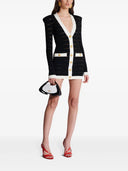 Balmain kurzes Kleid mit Dekoration