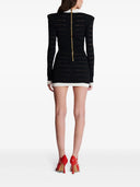 Balmain kurzes Kleid mit Dekoration