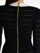 Balmain kurzes Kleid mit Dekoration