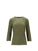 La Rose Collo A V Cashmere+Seta