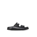 Palm Angels Double Strap Leather Sandals