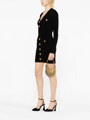Balmain kurzes Faltenkleid