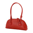 Bessette Shoulder Bag Margesherwood Leather Red