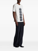 Balmain t -shirt med vintage tryk