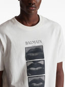 Balmain T Shirt With Vintage Print