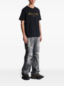 Balmain Vintage Balmain T Shirt z haftem