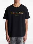 Balmain Vintage Balmain T Shirt z haftem